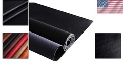 Versatile Faux Leather Fabric for DIY Upholstery & Crafts | Wipe-Clean Surface