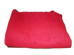 Red Non Woven Felt Fabric Large Cut Piece 1 Yd 7″x 1 Yd 2 Ft, Holiday Crafts