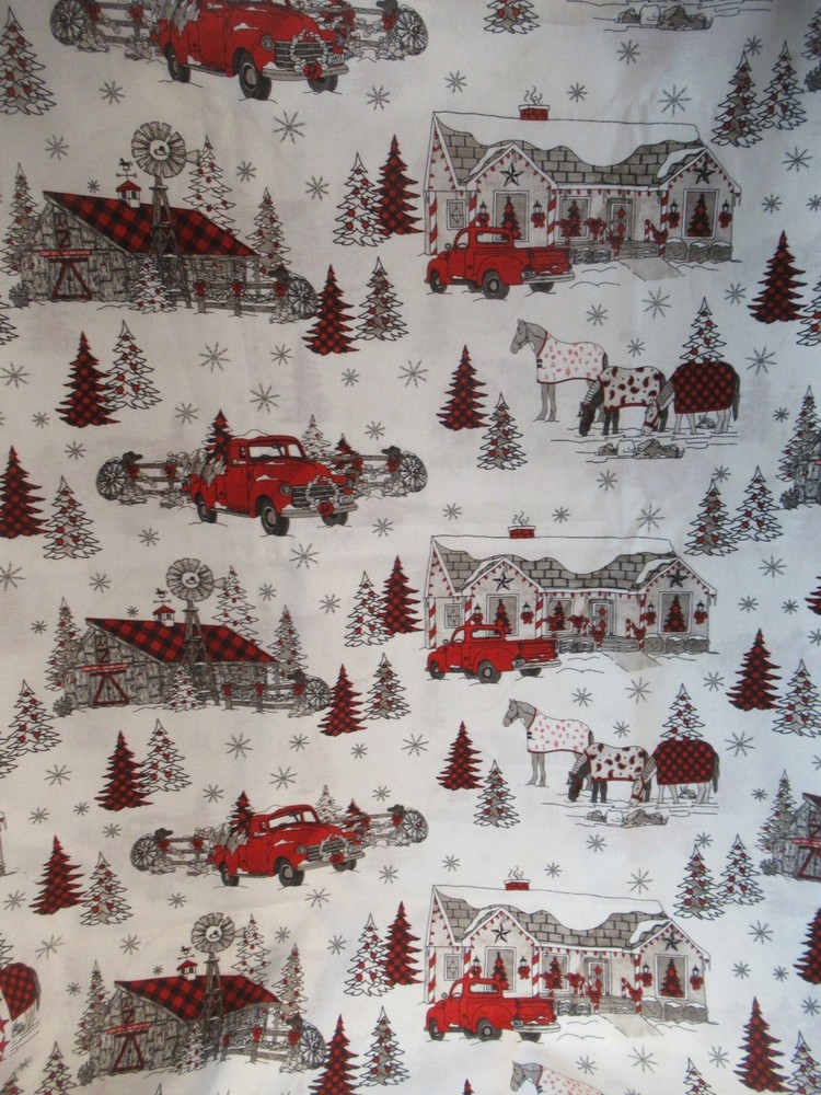 Blank Quilting Tana Mueller Christmas “WESTERN GREETINGS” Cotton Fabric SBTYX