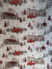 Blank Quilting Tana Mueller Christmas “WESTERN GREETINGS” Cotton Fabric SBTYX