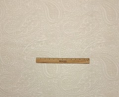 BRUNSCHWIG & FILS RANI MATELASSE OYSTER BEIGE HIGH END FABRIC BY YARD 52″W