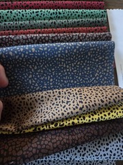 BOUSSAC FRANCE Fabric Lot/100% cotton/Remnant 8×6 Sewing/Craft/Hobby/13pc/lot B1