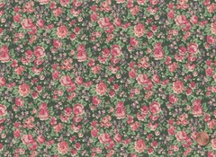 Country Floral CHARM PACK: 40) 5″ x 5″ Squares, 100% Cotton Fabric, 2 Dups