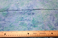 30×44″ Ashford by Jinny Beyer 2013 Blue Green Purple Marble Blender CottonFabric