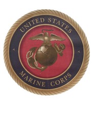 1 United States Marine Corp Quilt Block Veteran Military Fabric Seal Wall #7