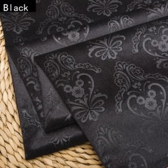 1M Embossed Velvet Fabric Floral Solid Soft Home Car Upholstery Decor Cloth DIY