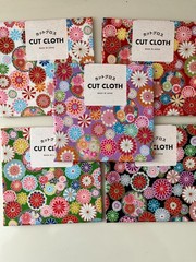 Authentic Japanese Kimono Pattern Cotton Fabric-Cut Cloth 35x30cm-1/6 scale Doll
