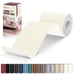 Linen Repair Tape 4×79 inch, Self Adhesive Linen Fabric Patches-16 colors