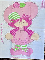 VTG `81 RASPBERRY TART Pillow Doll 20 ½ Panel # 5717 Spring Mills Cut & Sew