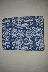 3 Yard Hand Block Floral Print 100%Cotton Fabric NO TARRIF CHARGES 100%✅ZK_190
