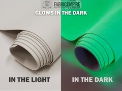 Vinyl Upholstery Glow In The Dark Polyurethane Faux Leather Fabric 54″ (BTY)