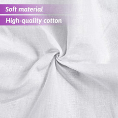 100 Pack 5-Inch Cotton Fabric Squares, 5″ Precut Cotton Fabric Squares, Solids W
