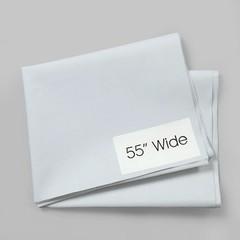 99.9% Blackout Drapery Lining Fabric White Sold by Yard 55″ wide light weight