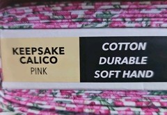 Keepsake Calico Pink ~ Ditsy Blooms Pink ~ 100% Cotton ~ 8 Yards Width 44 Inchs