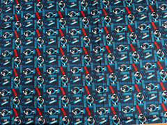 Warner Brothers Camelot Harry Potter Fabric 18” x 42” Vintage Rare New Blue