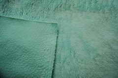 1+ Yard Mint Green Single Sided Plush Minky Fabric 54″ X 60″
