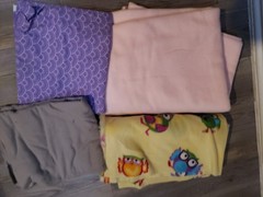 Lot Of Yards of Cotton / Blend Fabric for Hobby Craft DIY Sewing Projects 16