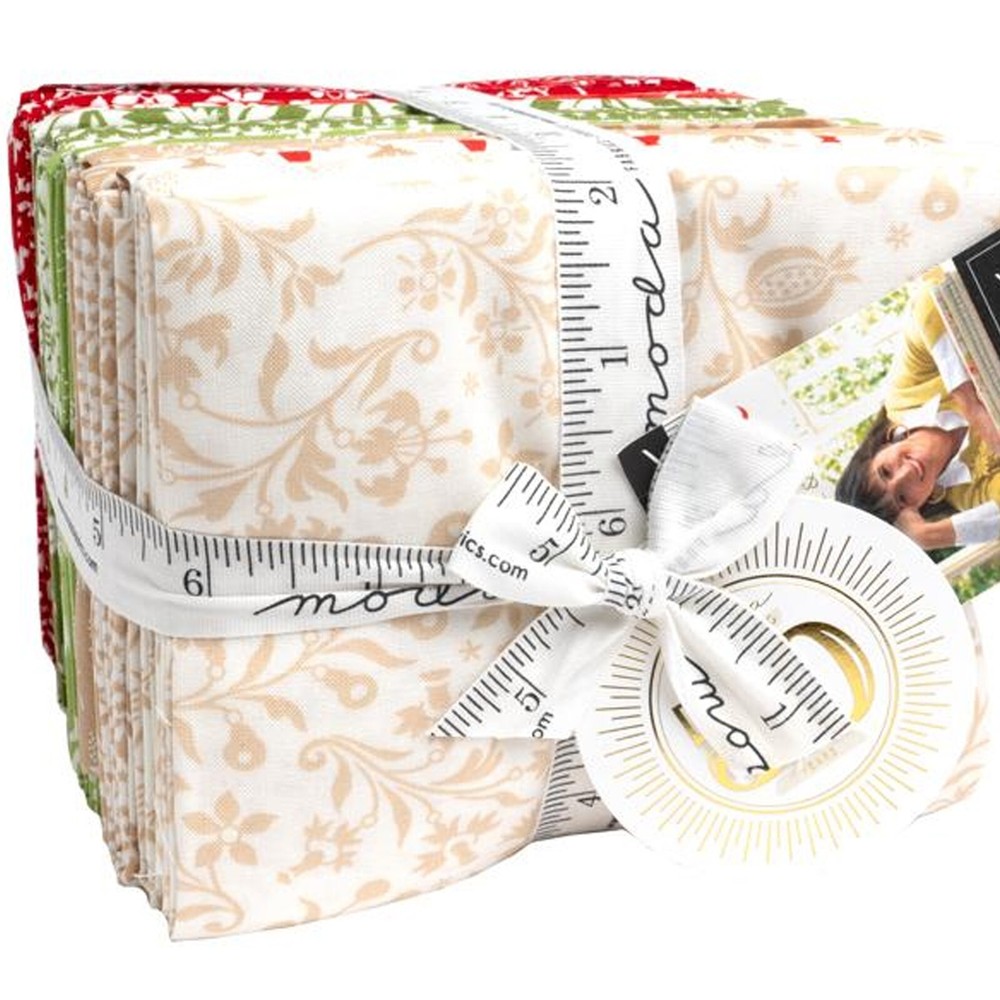 Buon Natale 30 Fat Quarter Bundle + 1 Panel by Fig Tree Co. for Moda Fabrics