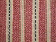 Americana Vintage Collection Red Stripe Homespun Quilt Apparrel Sewing Fabric