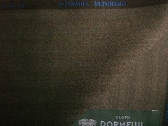 DORMEUIL 95%WOOL+5SHMERE SUITING FABRIC “CASHMERE TOWNTX”MADE IN ENGLAND-3.4m