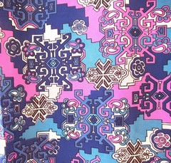 FABRIC Vintage 70s Nylon fabric 184cm wide x 2 meters