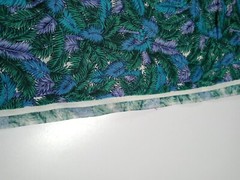 Hoffman California Fabrics Blue/Green Foliage 23″ x 42″ 100% Cotton