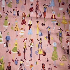 SOHO Novelty Retro New York City Soho Women Fashion by Alexander Henry BTHY
