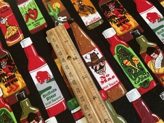 Cotton Fabric Spicy Tabasco 42”X 28”216