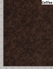 Meadow Mini Leaf Tonal Blender Cotton Quilt Fabric TT Fabric 8500 COFFEE Brown