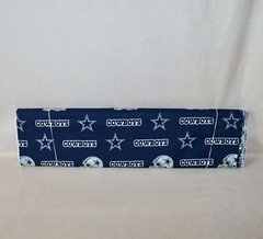 Dallas Cowboys ~ Large Logo Pattern NFL Cotton Fabric 1/4 Yard 9” X 56” New