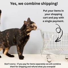 Feline Drive Fabric THE KITTY COURIER Cat Newspaper Sold by the Yard