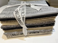 Connecting Threads “Impressions” Fat Quarters Bundles Bundle 17 pieces