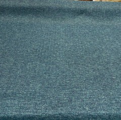 Chenille Performance Sampson Ocean Peacock Blue Upholstery Fabric by the yard