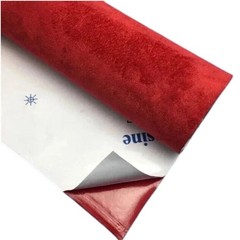 Self Adhesive Faux Suede Fabric Wrap Film Sticker Stretch DIY Car Interior Craft