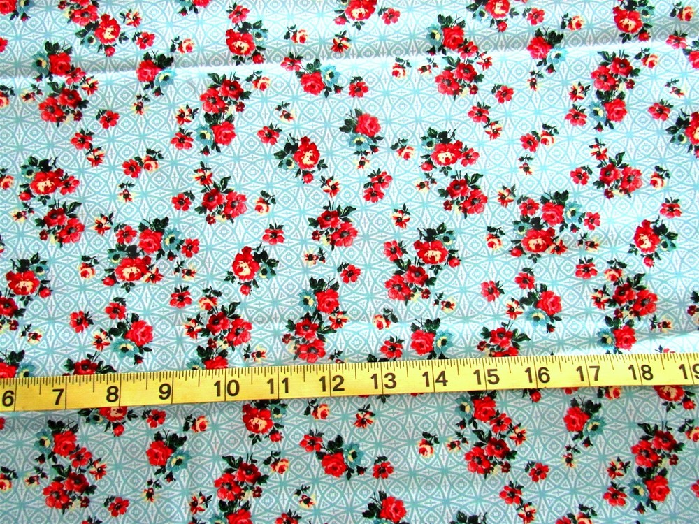 1 7/8 yd Cotton Fabric “Bohemia” by Hoffman Intl