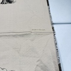 square by design upholstery fabric panel gray elephant usa woven 26×26
