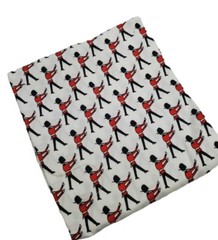 Fabric Sevenberry British Soldiers Cotton Gray English England FAT QUARTER NEW