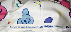 Australian Baby Animal Fabric BTHY 18 x 63″ W Koala Kangaroo Kookaburra Etc