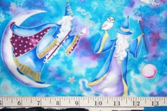 60 INCH WIDE WIZARDS ON PARADE FROM TIMELESS TREASURES – 100% COTTON FABRIC
