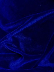 Princess ROYAL BLUE Polyester Spandex Stretch Velvet Fabric by the Yard for Top