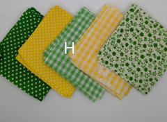 3″ fabric squares – patterns and more- 50 Count – Great For crafts and quilting