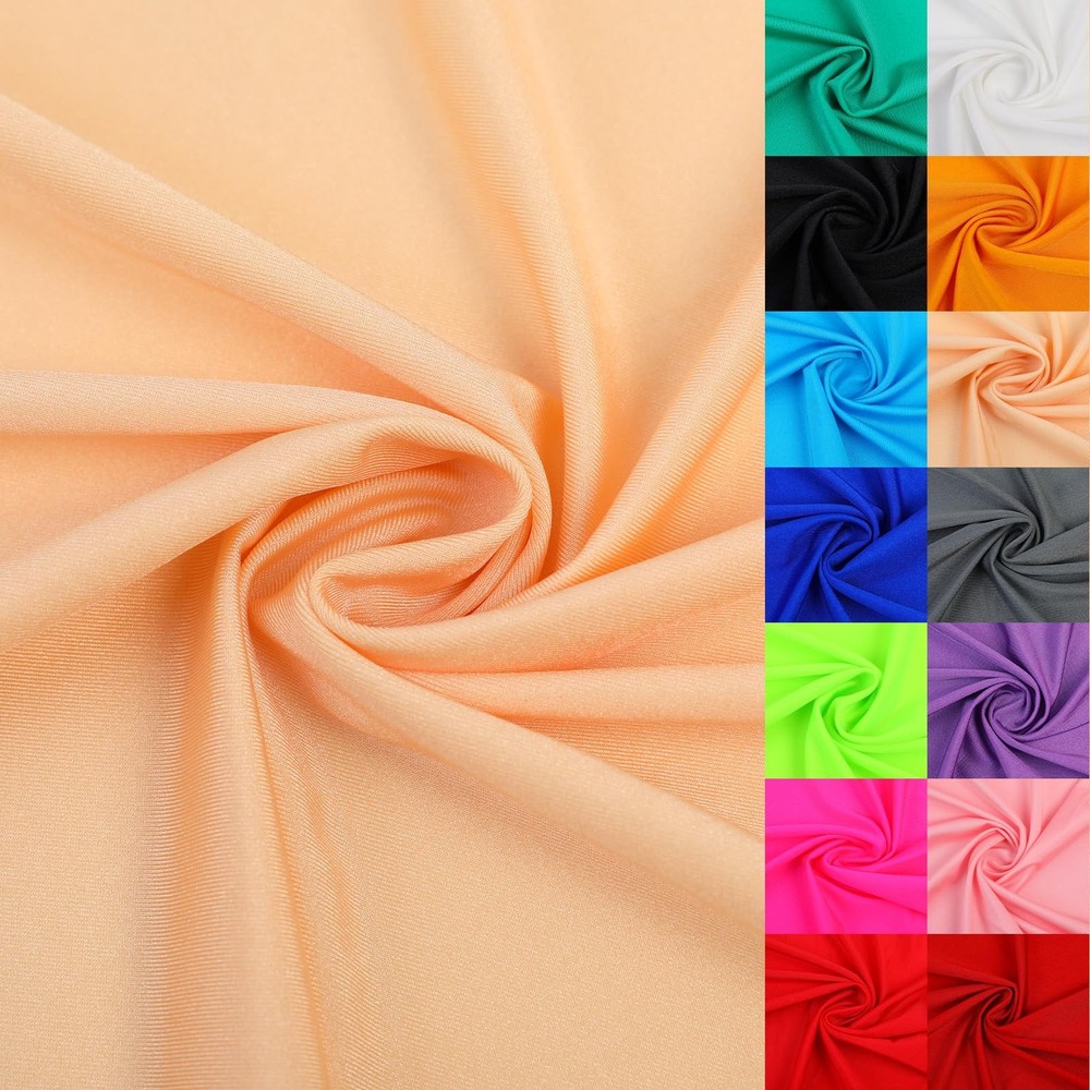 Nylon Spandex Fabric 80% Nylon, 20% Spandex Swimsuit Material Activewear Fabric