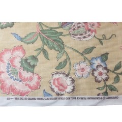 P KAUFMANN Jacobean Floral Antique Brissac Upholstery Fabric Yard 54″W Sold/yd