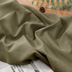 Linen Fabric by the Yard, 61 Inch Wide Linen Blend Cloth, 60% Linen 40%