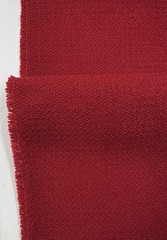 Maharam Strech Appeal In Red 7y21in, Perfect Balance Of Wool And Mohair combined