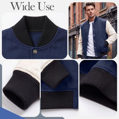 1 Pack Ribbing Fabric for Knit Cuffs, Thick Ribbing for Cuffs, Waistbands Neckli