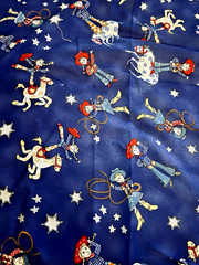 VTG 2000 Cowgirl Western Toss on Navy Blue # JAB 710 by Blank Textile BTFQ