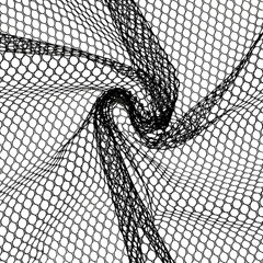 59 X 39 Inch Black Mesh Fabric Soft Mesh Netting Slightly Stretchy Nylon Netting