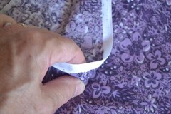 By 1/2 Yd, Purple Calico on Purple Quilt Cotton, Blank/2001, N407