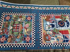 Susan Winget Fabric Traditions Vintage 1994 New -4 Panels Americana #1880